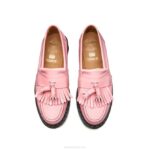 Solovair Allık Pembe çok Parlak Püsküllü Mokasen Kadınlar F4d4402 - Image 5