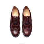 Solovair Bordo İngiliz Aksanlı Ayakkabı Erkekler F4d4168 - Image 5