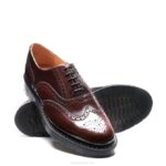 Solovair Bordo İngiliz Aksanlı Ayakkabı Kadınlar F4d4362 - Image 3