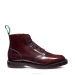 Solovair Bordo Oval 6 Gözlü Astronot Botu Kadınlar F4d4239 - Image 2