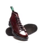 Solovair Bordo Silinebilir Maymun çizmesi Kadınlar F4d4343 - Image 3
