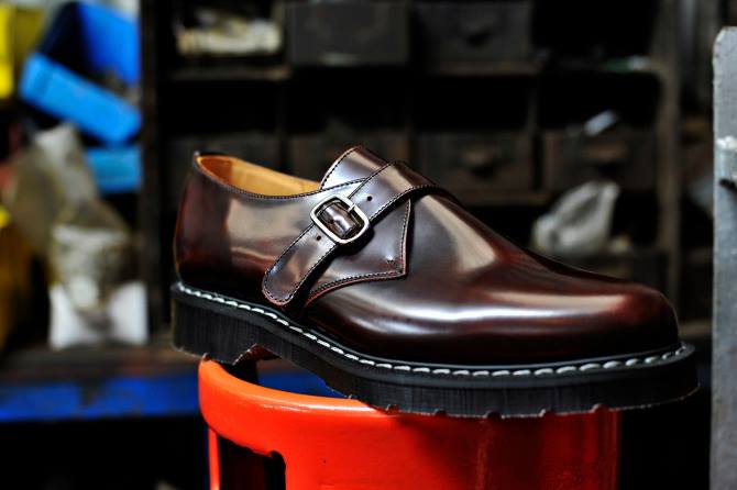Solovair Bordo Tek Tokalı Tek Tokalı Keşiş Ayakkabısı Erkekler F4d4217 - Image 6