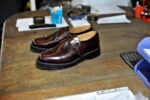 Solovair Bordo Tek Tokalı Tek Tokalı Keşiş Ayakkabısı Erkekler F4d4217 - Image 7