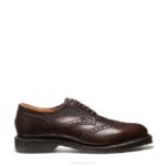 Solovair Ceviz 5 Gözlü Gibson Brogue Ayakkabı Erkekler F4d4172