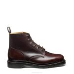 Solovair Kahverengi Horween 6 Gözlü Derby Erkekler F4d486