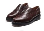 Solovair Koyu Kahverengi Hi-shine Ingilizce Brogue Ayakkabı Erkekler F4d4169 - Image 4