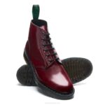 Solovair Merlot Vegan 6 Gözlü Astronot Botu Erkekler F4d416 - Image 3