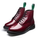 Solovair Merlot Vegan 6 Gözlü Astronot Botu Erkekler F4d416 - Image 4