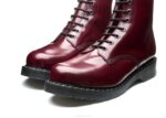 Solovair Merlot Vegan Hi-shine 8 Gözlü Derby çizme Kadınlar F4d4308 - Image 4
