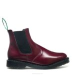 Solovair Merlot Vegan Hi-shine Bayi Botu Kadınlar F4d4265 - Image 2