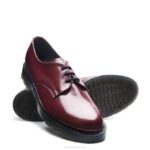Solovair Merlot Vegan Hi-shine Gibson Ayakkabı Kadınlar F4d4375 - Image 3