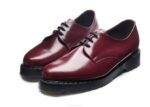 Solovair Merlot Vegan Hi-shine Gibson Ayakkabı Kadınlar F4d4375 - Image 4