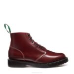 Solovair Oxblood Hi-shine 6 Gözlü Astronot Botu Erkekler F4d49