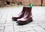 Solovair Oxblood Hi-shine 8 Gözlü Derbi çizme Erkekler F4d469 - Image 6