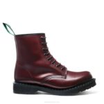 Solovair Oxblood Hi-shine 8 Gözlü Derbi çizme Kadınlar F4d4287 - Image 2