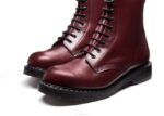 Solovair Oxblood Hi-shine 8 Gözlü Derbi çizme Kadınlar F4d4287 - Image 4