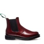 Solovair Oxblood Hi-shine Bayi Botu Kadınlar F4d4262