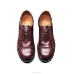 Solovair Oxblood Hi-shine çelik Burunlu Gibson Ayakkabı Erkek F4d4191 - Image 5