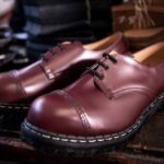 Solovair Oxblood Hi-shine çelik Burunlu Gibson Ayakkabı Erkek F4d4191 - Image 8