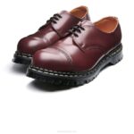 Solovair Oxblood Hi-shine çelik Burunlu Gibson Ayakkabı Kadınlar F4d4378 - Image 4