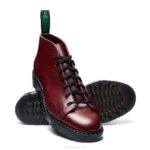 Solovair Oxblood Hi-shine Maymun Botu Kadınlar F4d4347 - Image 3
