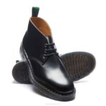 Solovair Siyah Hi-shine 3 Gözlü Chukka çizme Erkekler F4d434 - Image 3