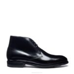 Solovair Siyah Hi-shine 3 Gözlü Chukka çizme Erkekler F4d438 - Image 2