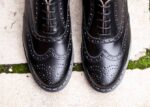 Solovair Siyah Hi-shine Ingilizce Brogue Ayakkabı Erkekler F4d4162 - Image 7