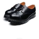 Solovair Siyah Parlak çelik Burunlu Gibson Ayakkabı Kadınlar F4d4381 - Image 4