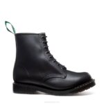 Solovair Siyah Yağlı 8 Gözlü Derby çizme Erkekler F4d459