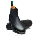 Solovair Siyah Yağlı Bulgu Satıcısı Botu Kadınlar F4d4277 - Image 3
