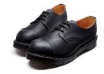 Solovair Siyah Yağlı çelik Burunlu Gibson Ayakkabı Erkekler F4d4185 - Image 4