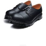 Solovair Siyah Yağlı çelik Burunlu Gibson Ayakkabı Kadınlar F4d4380 - Image 4